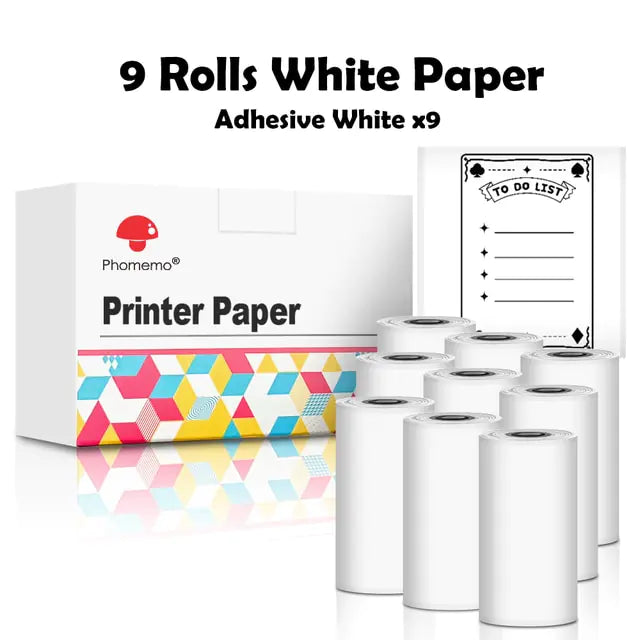 Notes Printer™ Thermal Paper Sticker Rolls