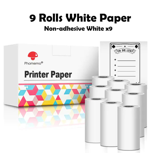 Notes Printer™ Thermal Paper Sticker Rolls